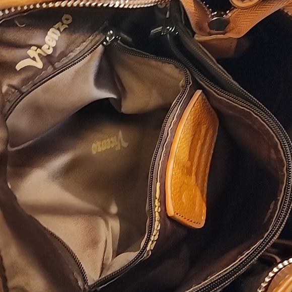 Leather Vincenzo Handbag Hobo - Picture 8 of 8